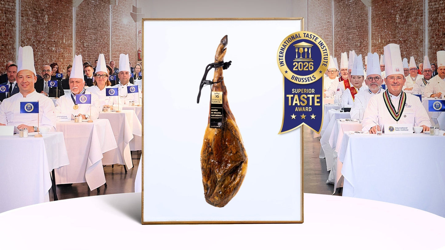 Nuestro Jamón de Bellota 100% Ibérico, reconocido en los Superior Taste Award
