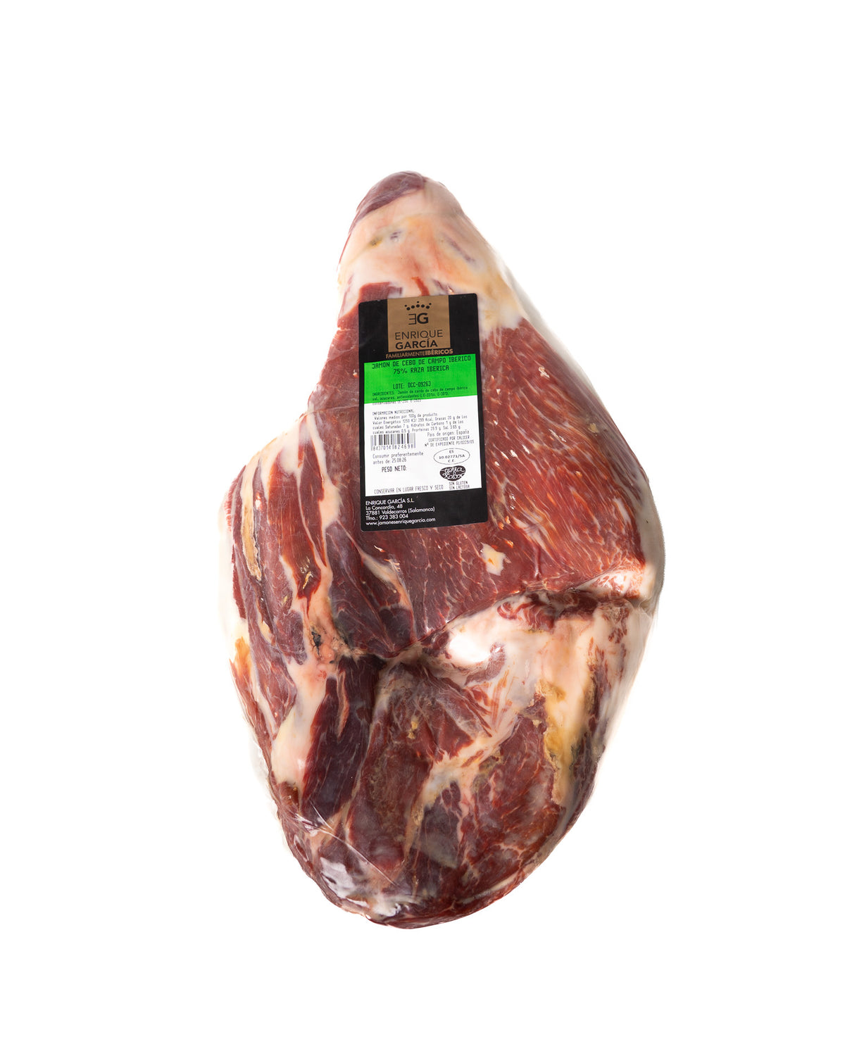 Jam Raza Jamón Cebo de Campo Ibérico 75% Raza Ibérica Deshuesado – Jamones ...